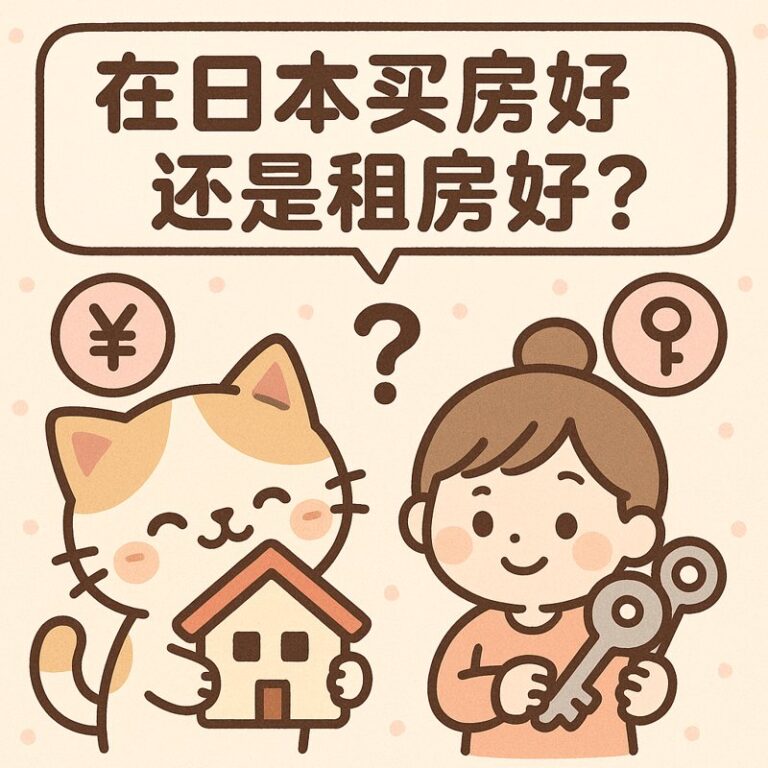 Read more about the article 在日本買房好還是租房好？完整懶人包解析
