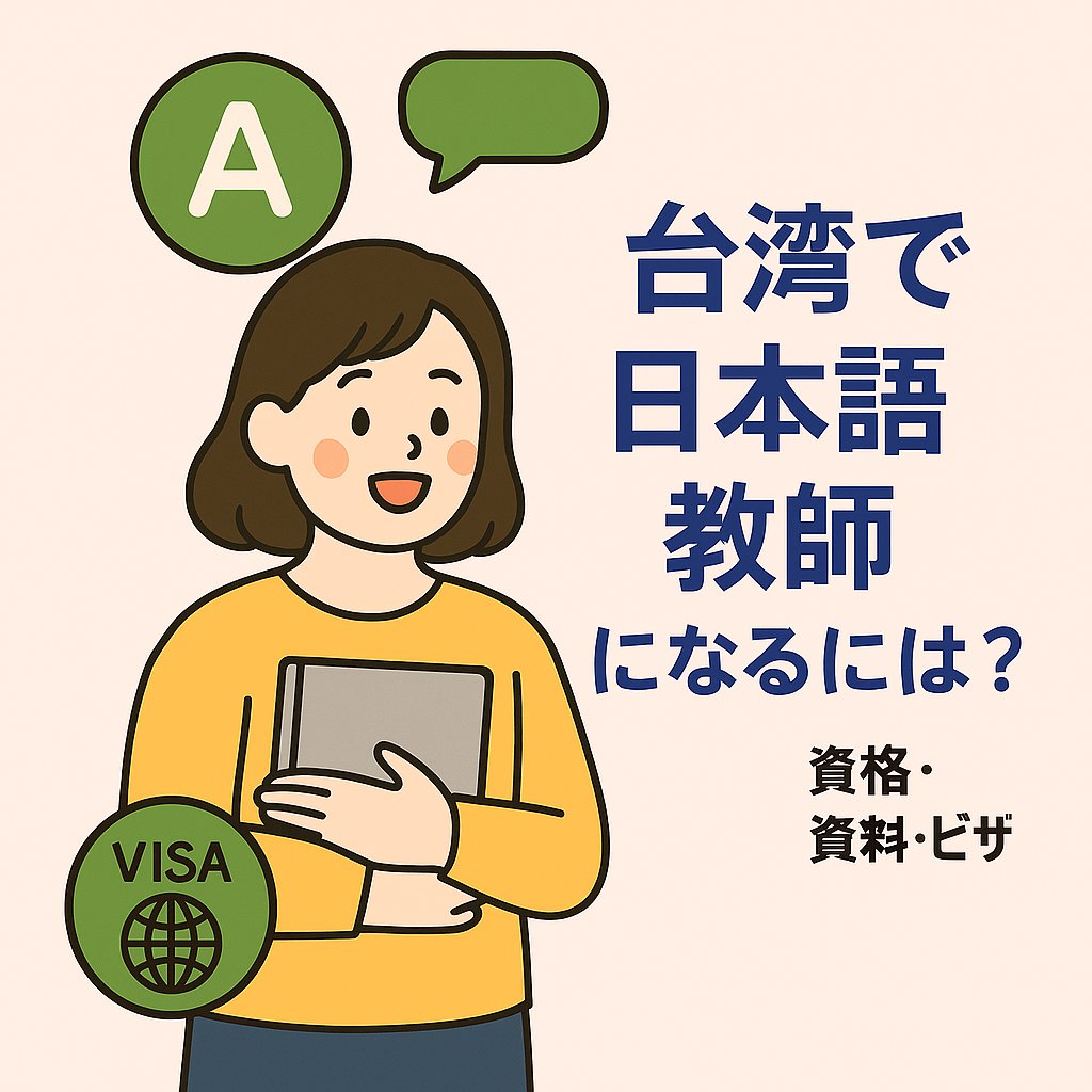 You are currently viewing 台湾で日本語教師になるには？求人・資格・給料・ビザ完全ガイド