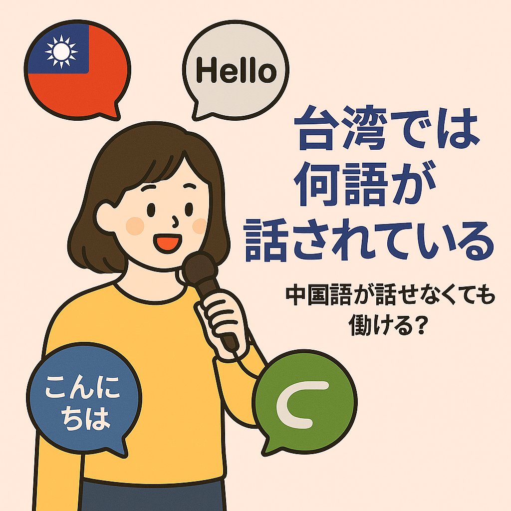 You are currently viewing 台湾で働くしたいが、中国語が話せなくても働ける？台湾では何語が話されている？