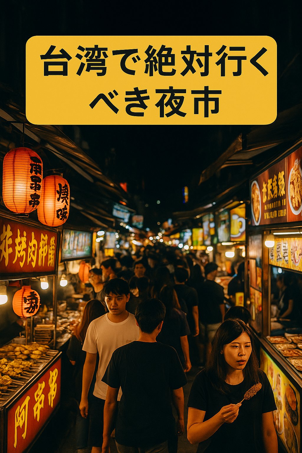 You are currently viewing 台湾夜市文化｜特徴と絶対行くべき夜市5選（士林・饒河・逢甲・六合・花園）
