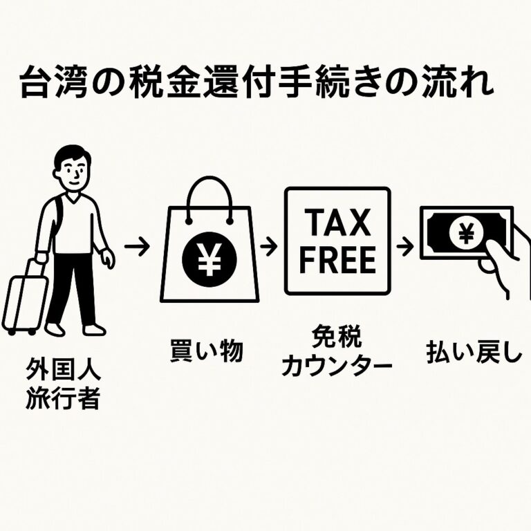 Read more about the article 台湾免税店・台湾Tax Refund 手続き 完全ガイド｜台北免税ショッピングもこれで安心