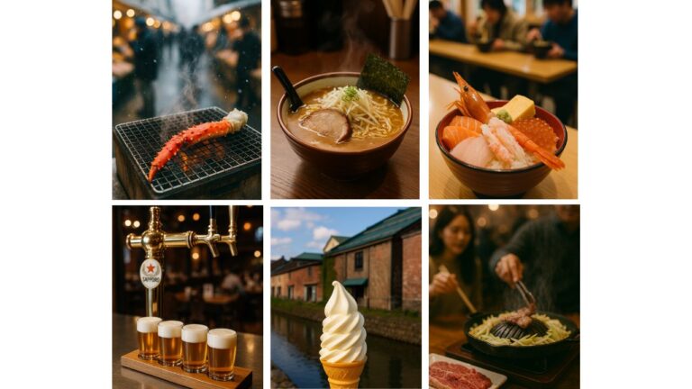 Read more about the article 北海道必吃美食Top6｜螃蟹、拉麵、成吉思汗烤肉、海鮮丼、牛乳冰淇淋一次看