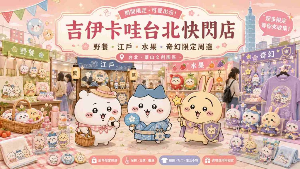 吉伊卡哇快閃店