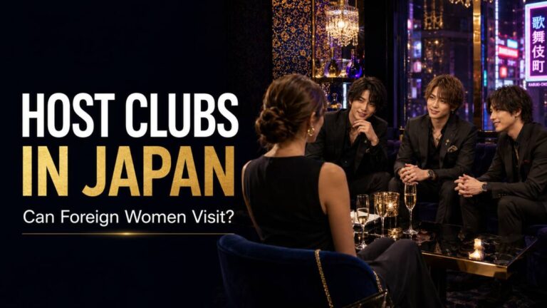 Read more about the article Can Foreign Women Visit a Host Club in Japan? 2026 Prices, Rules and Safety Guide【japan travel guide】